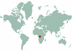 Ikonge in world map