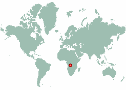 Mundende in world map